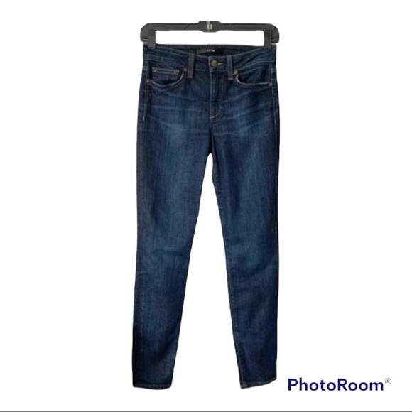 Joe's x Revolve Women's Skinny Ankle DarkWash Brilla Jeans. size 32 - Picture 3 of 7
